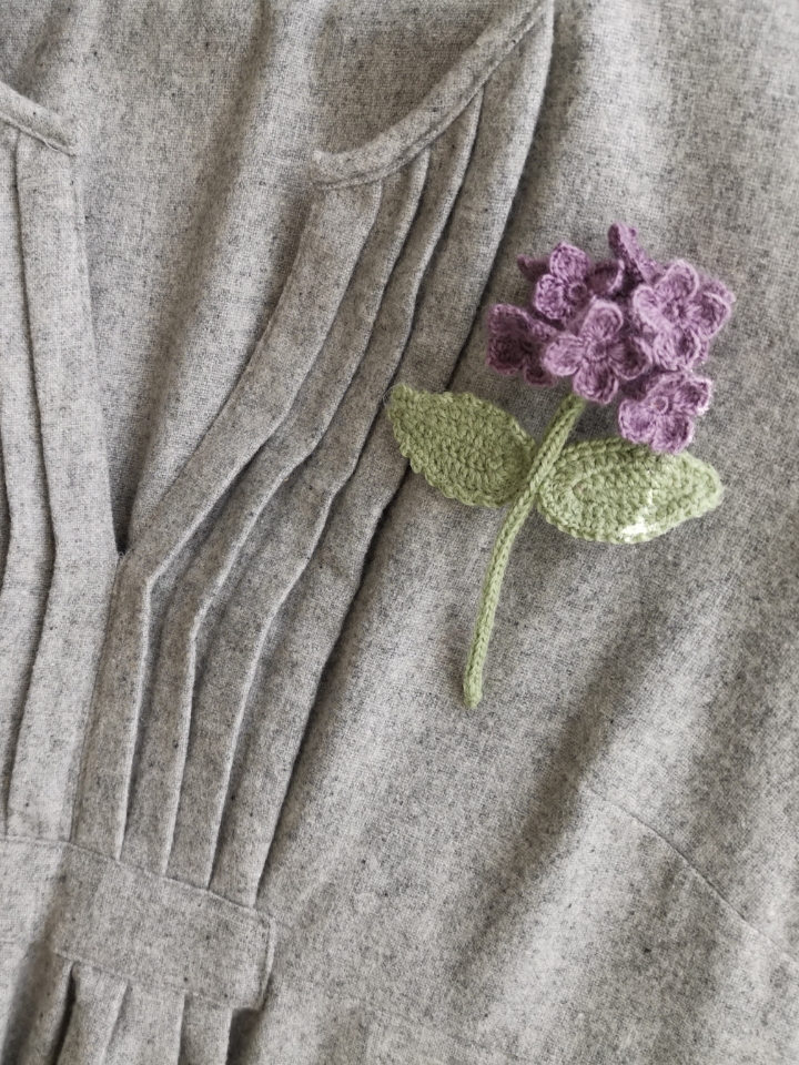 crochet hydrangea pattern