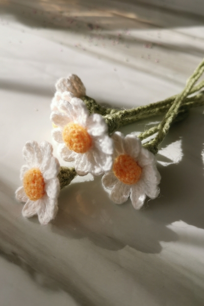 mini daisy crochet pattern