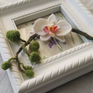 crochet orchid pattern