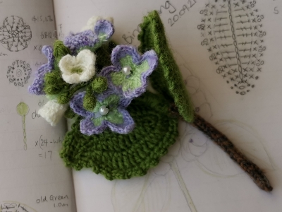 crochet hydrangea pattern