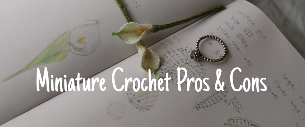 miniature crochet pros and cons cover