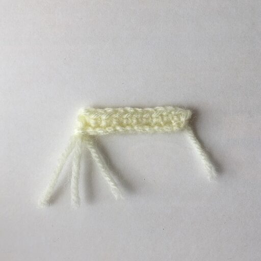 6 basic stitches single crochet