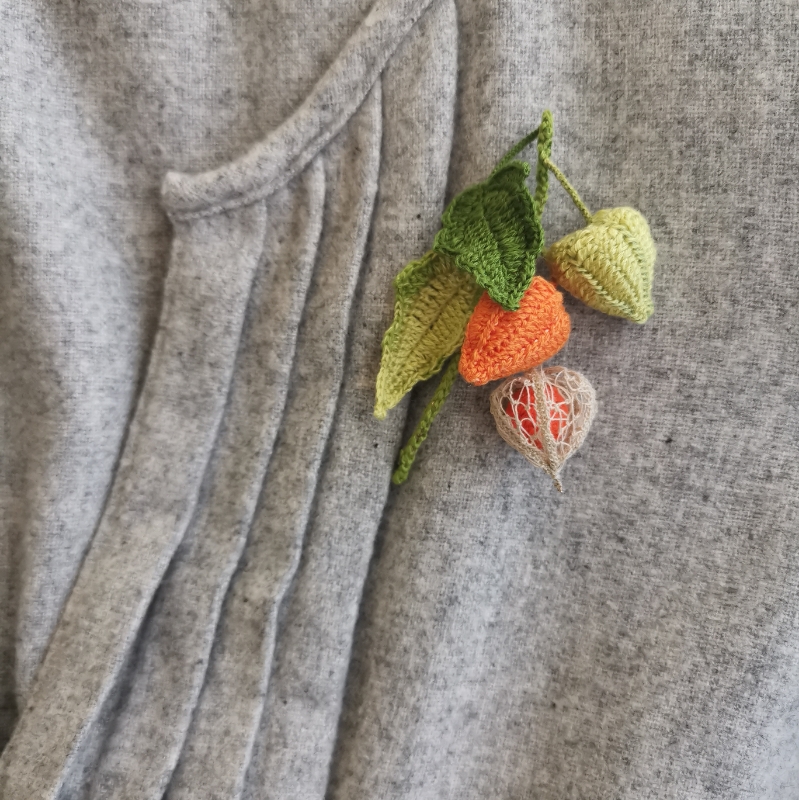 crochet pattern Physalis Gooseberry