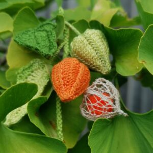 crochet pattern Physalis Gooseberry