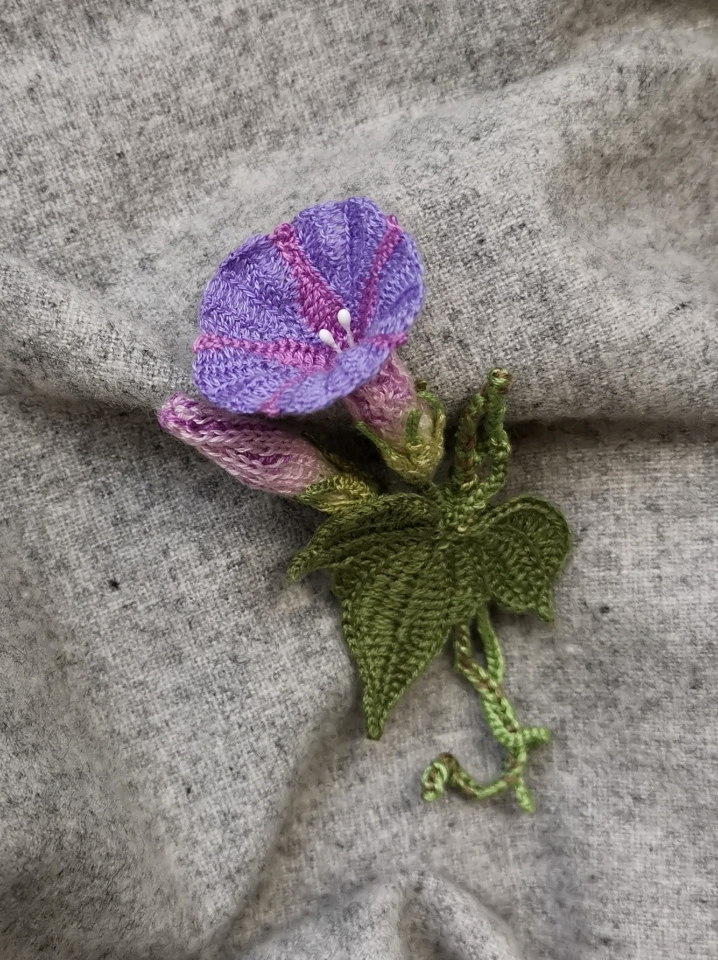 crochet pattern morning glory