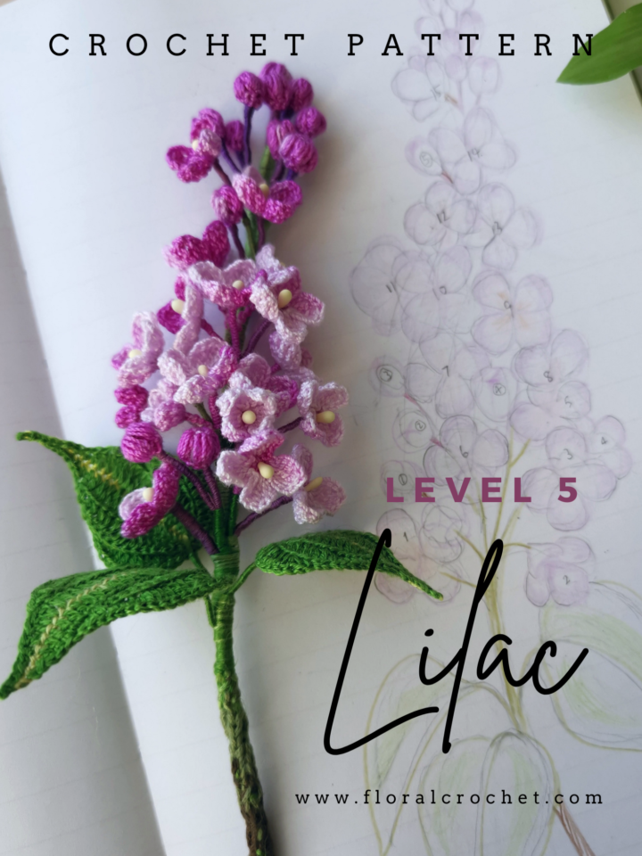 lilac crochet pattern