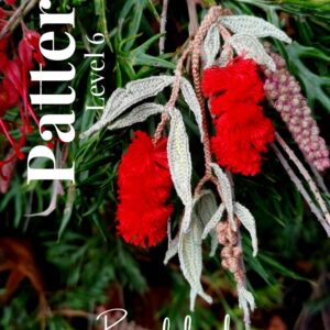 crochet pattern bottlebrush cluster