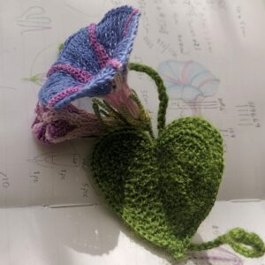 morning glory knitted pattern