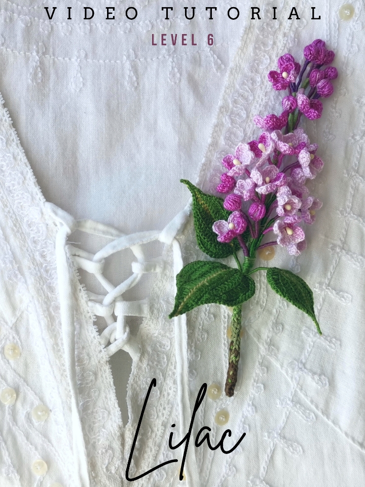 lilac crochet pattern