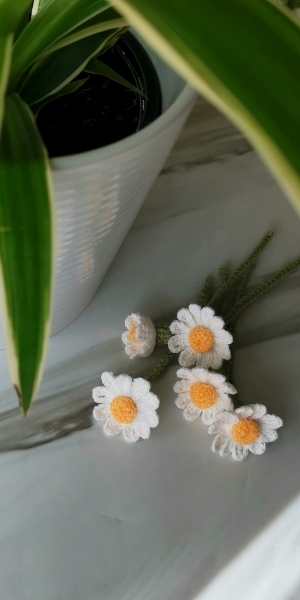 floral crochet scale of difficulty