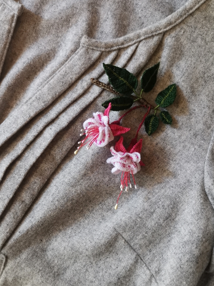 crochet fuchsia pattern