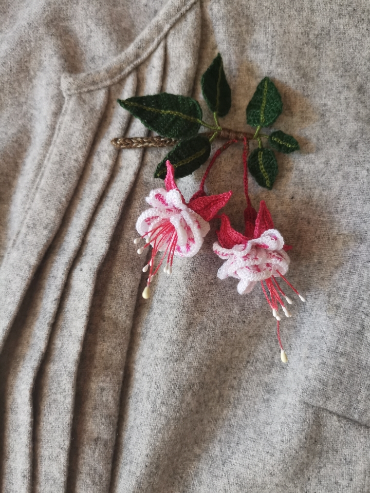 crochet fuchsia pattern