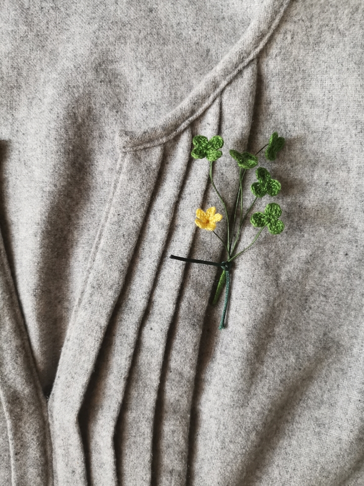 crochet clover pattern