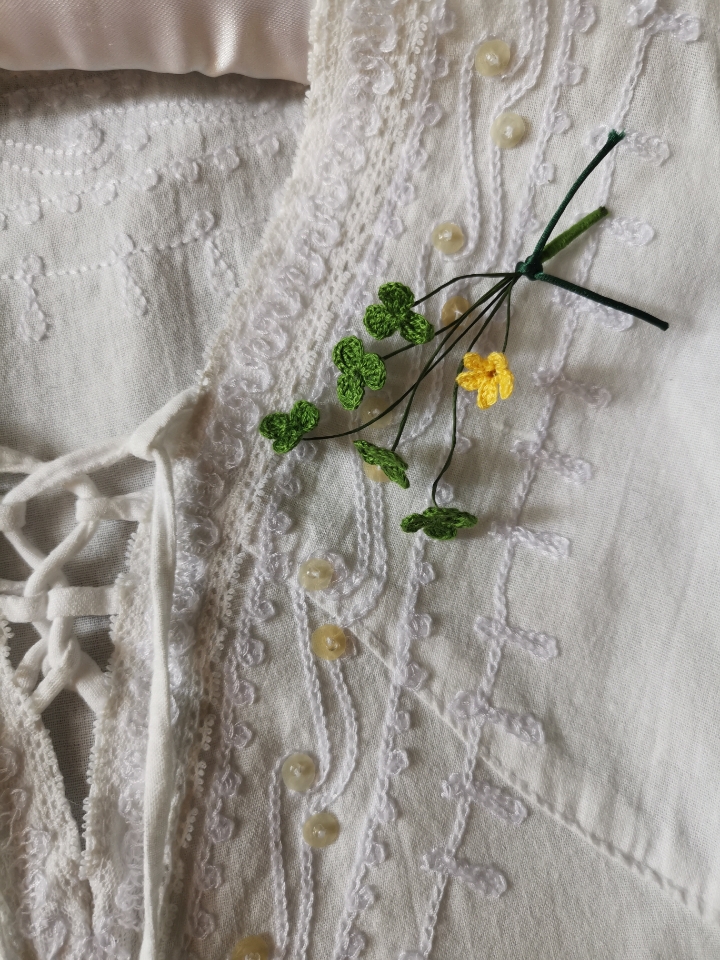 crochet clover pattern