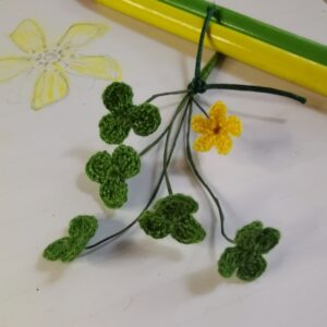 crochet clover pattern