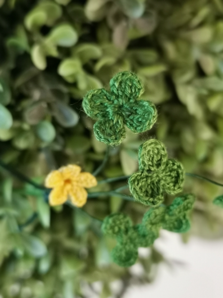 crochet clover pattern