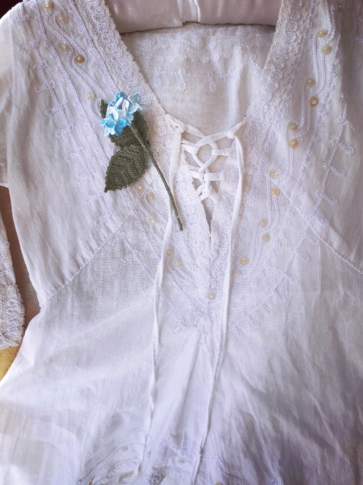 crochet hydrangea flower bouquet