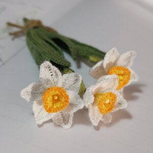 crochet daffodil pattern