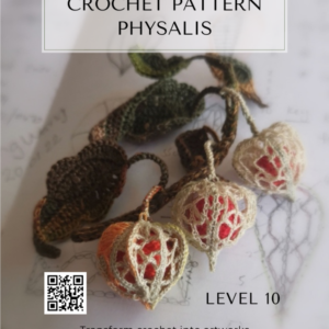 Crochet Pattern - PHYSALIS mini bouquet