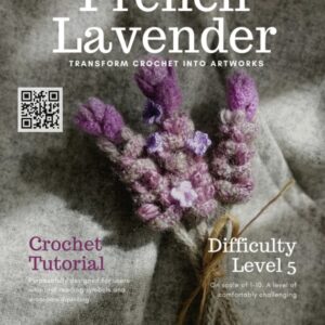 Crochet Video - FRENCH LAVENDER mini bouquet step by step tutorial