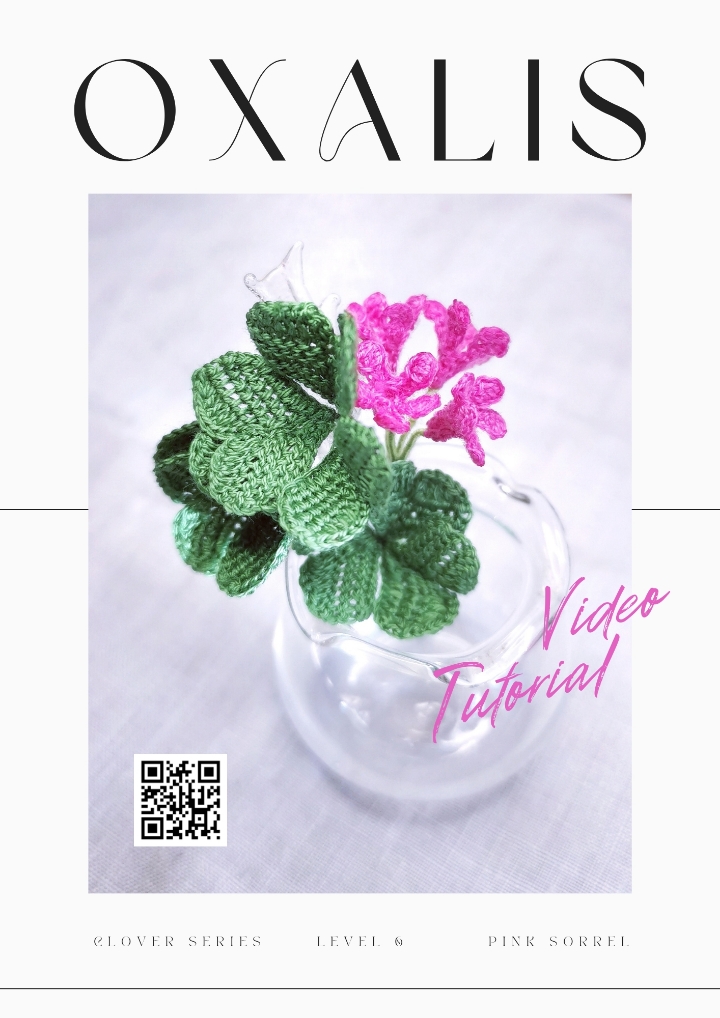 crochet oxalis pattern crochet wood sorrel pattern