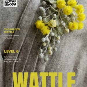 Crochet Pattern - WATTLE mini flower bouquet