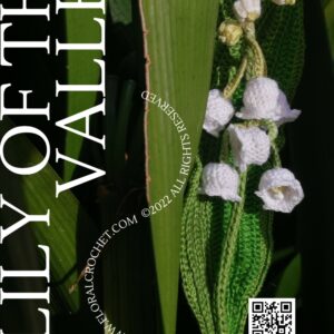 Crochet Pattern - LILY OF THE VALLEY mini flower bouquet