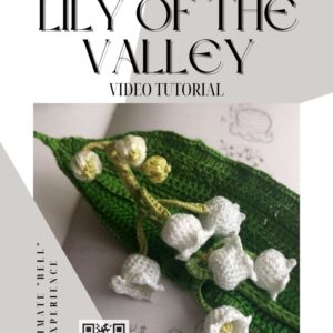Crochet Video - LILY OF THE VALLEY mini bouquet step by step tutorial