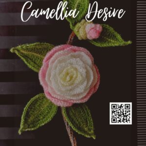 Crochet Video - CAMELLIA "desire" flower bouquet step by step tutorial