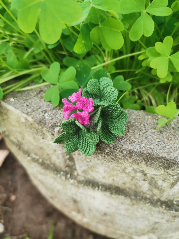 crochet oxalis pattern crochet wood sorrel pattern