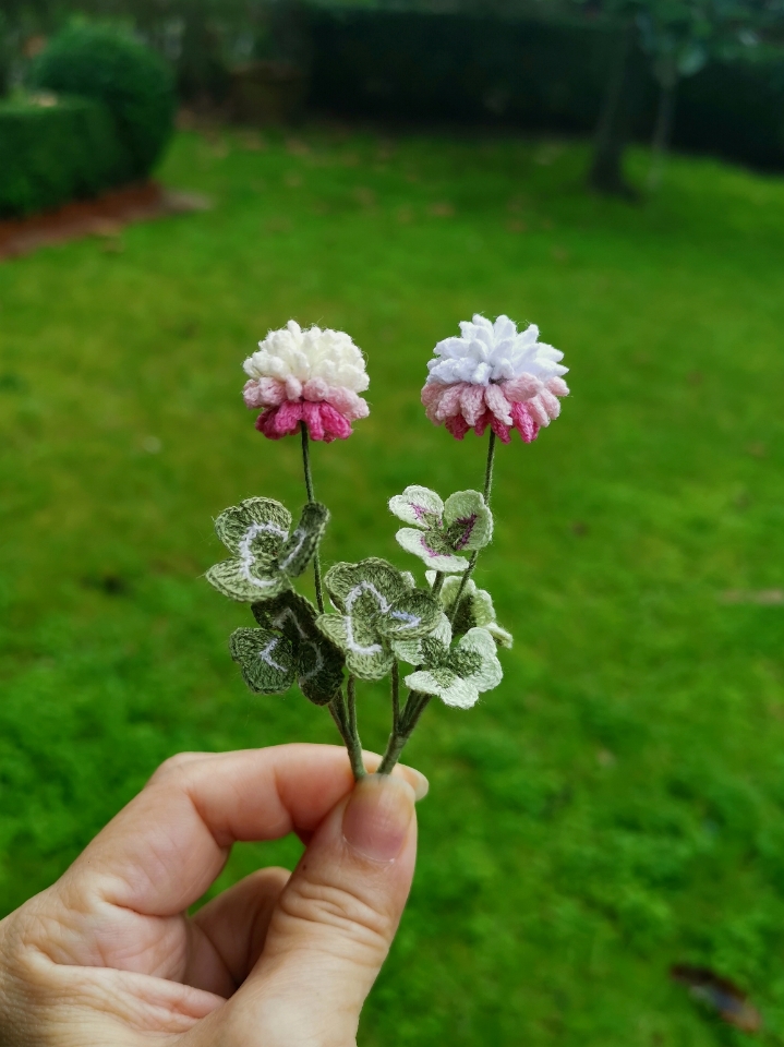 crochet clover pattern