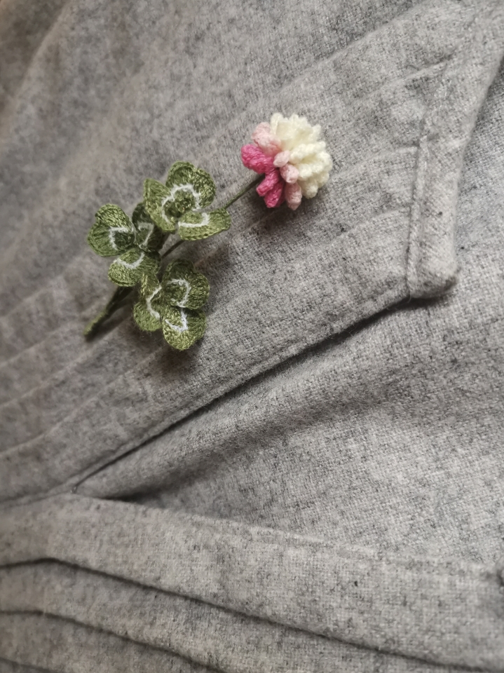 crochet clover pattern