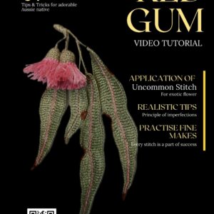 red flowering gum pattern