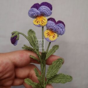 pansy crochet pattern