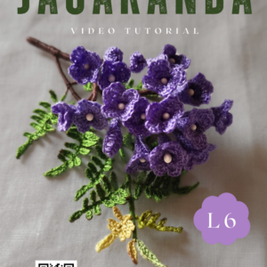 Crochet Video - JACARANDA mini bouquet step by step tutorial