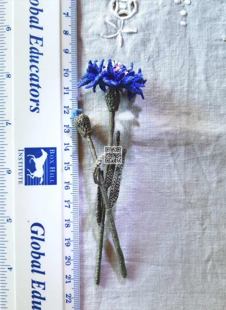 cornflower crochet pattern